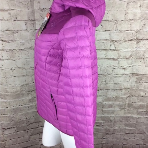 NORTH FACE JACKET COAT Girls Thermoball Hood XL - Picture 5 of 7